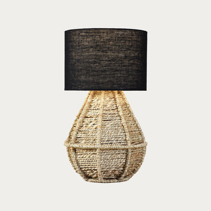AUREA TABLE LAMP - LIGHT NATURAL - HAND MADE - JUTE