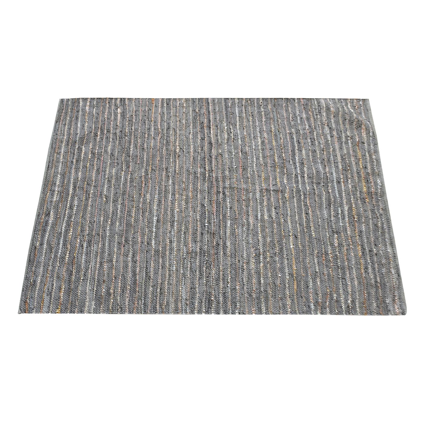 Area Rug, Bedroom Rug, Living Room Rug, Living Area Rug, Indian Rug, Office Carpet, Office Rug, Shop Rug Online, Leather, Pu, Grey, Pitloom, Flat Weave, Textured