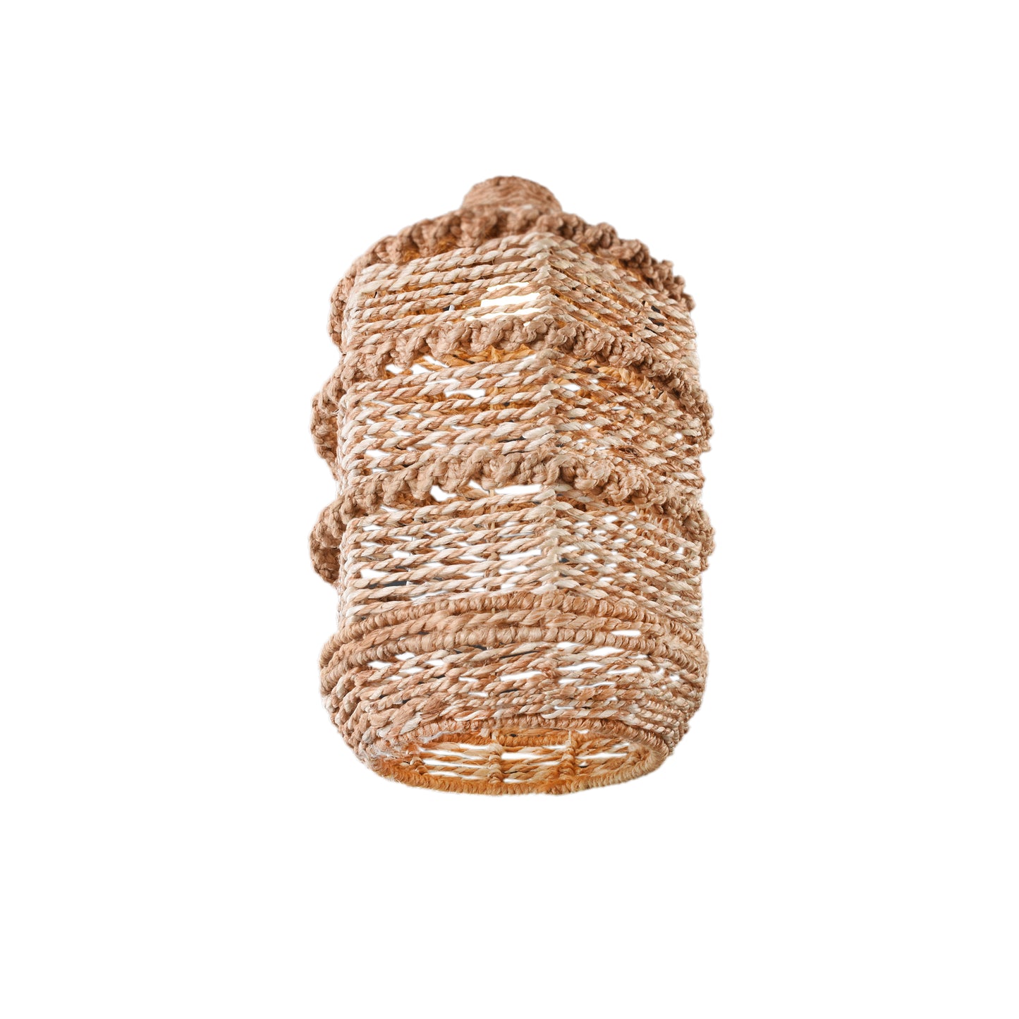 AZAMA LAMP - NATURAL/IVORY - HAND MADE - JUTE
