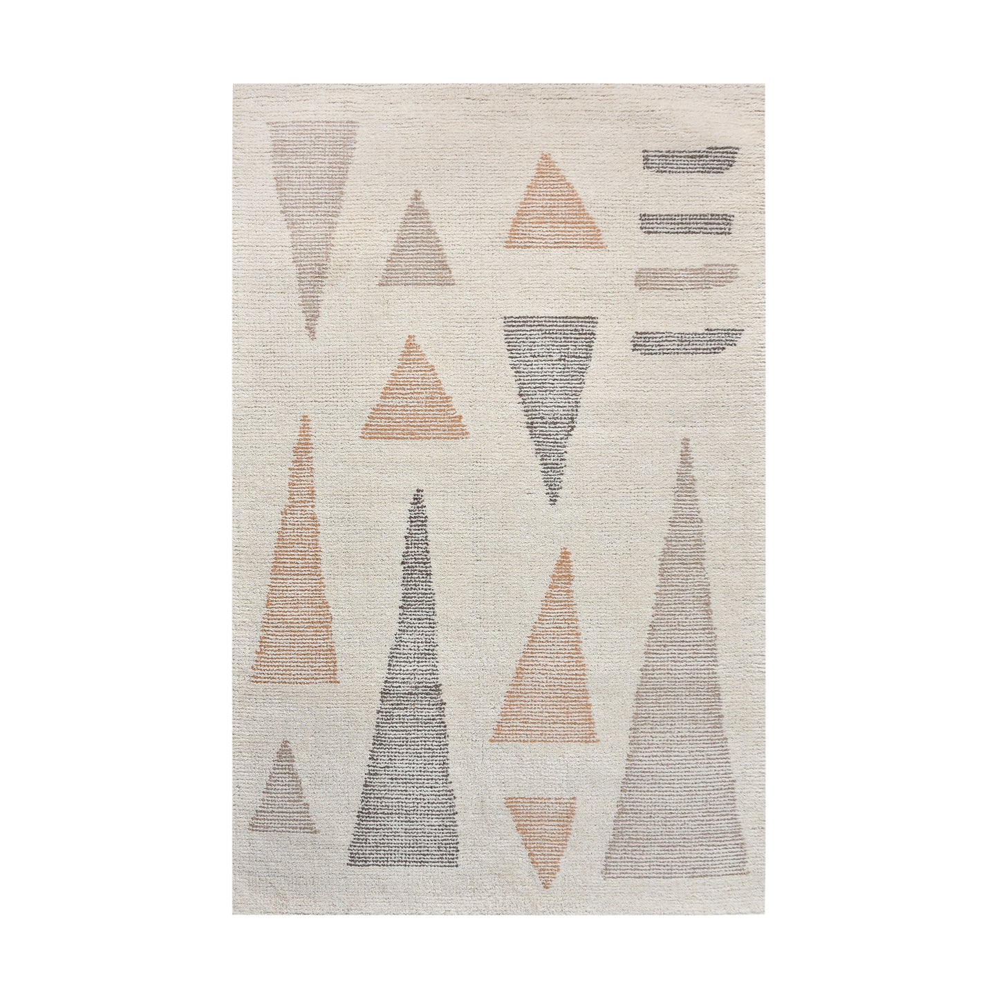 BAFING RUG - IVORY/MULTI- WOOL