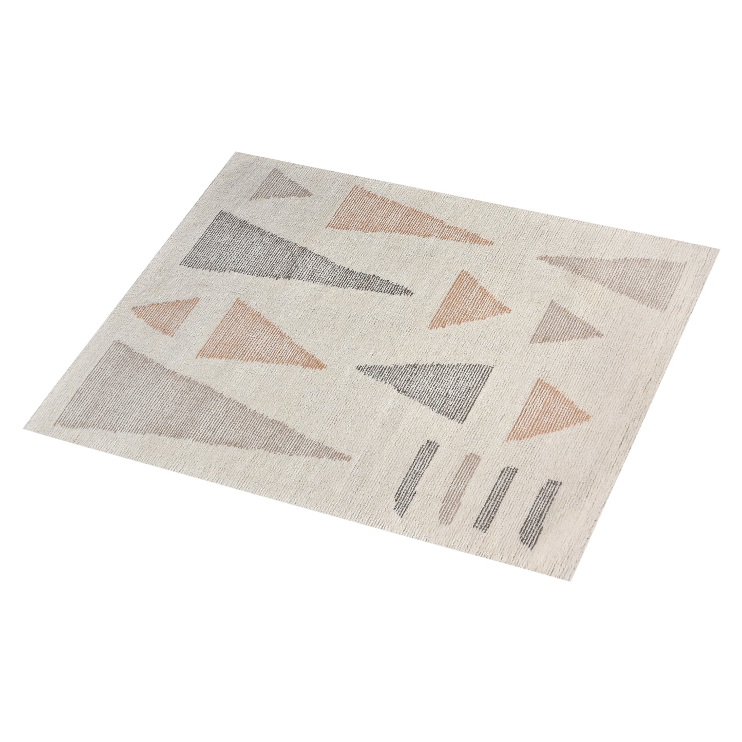 BAFING RUG - IVORY/MULTI- WOOL