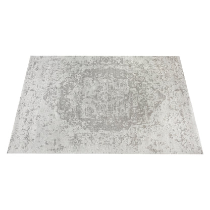 BALBO RUG - GREY/IVORY - WOOL/POLYESTER