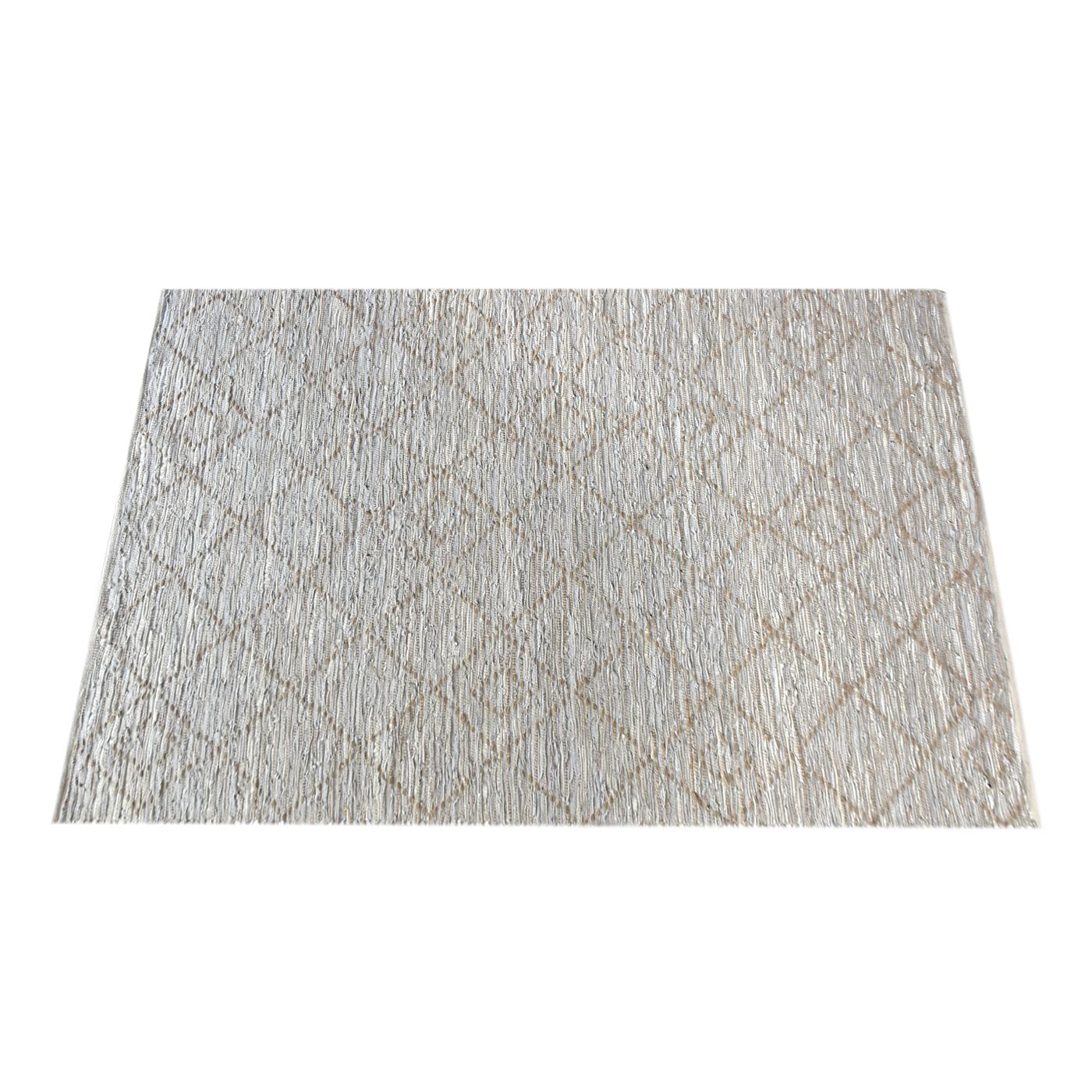 BARGO RUG - LEATHER/ JUTE