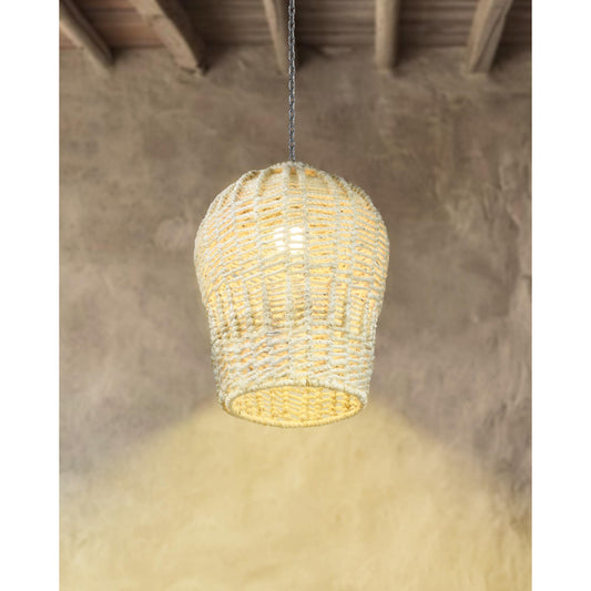 BARUERI LAMP - IVORY - HAND MADE - JUTE