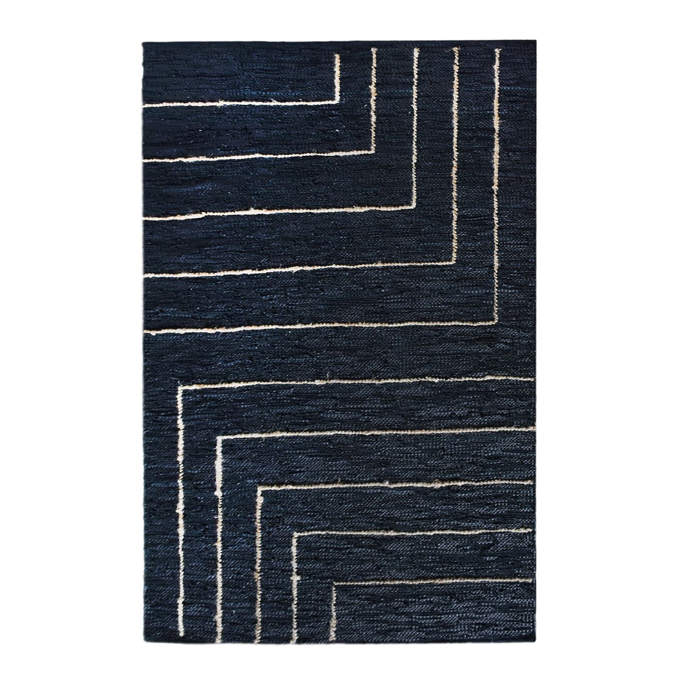 Area Rug, Bedroom Rug, Living Room Rug, Living Area Rug, Indian Rug, Office Carpet, Office Rug, Shop Rug Online, Leather, Hemp, Charcoal, Natural, Pitloom, Flat Weave, Geometrical