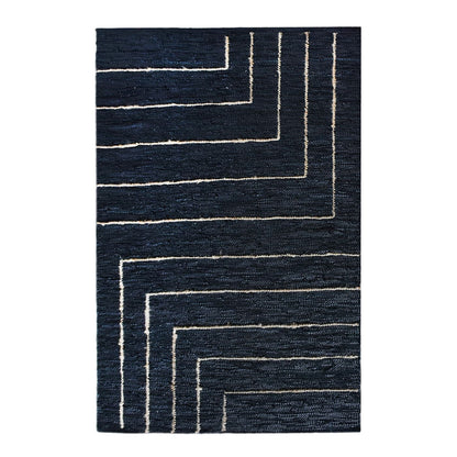 Area Rug, Bedroom Rug, Living Room Rug, Living Area Rug, Indian Rug, Office Carpet, Office Rug, Shop Rug Online, Leather, Hemp, Charcoal, Natural, Pitloom, Flat Weave, Geometrical