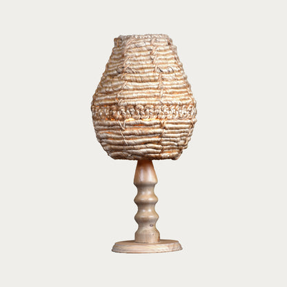 BAYNE TABLE LAMP - NATURAL - HAND MADE - JUTE