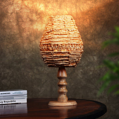 BAYNE TABLE LAMP - NATURAL - HAND MADE - JUTE
