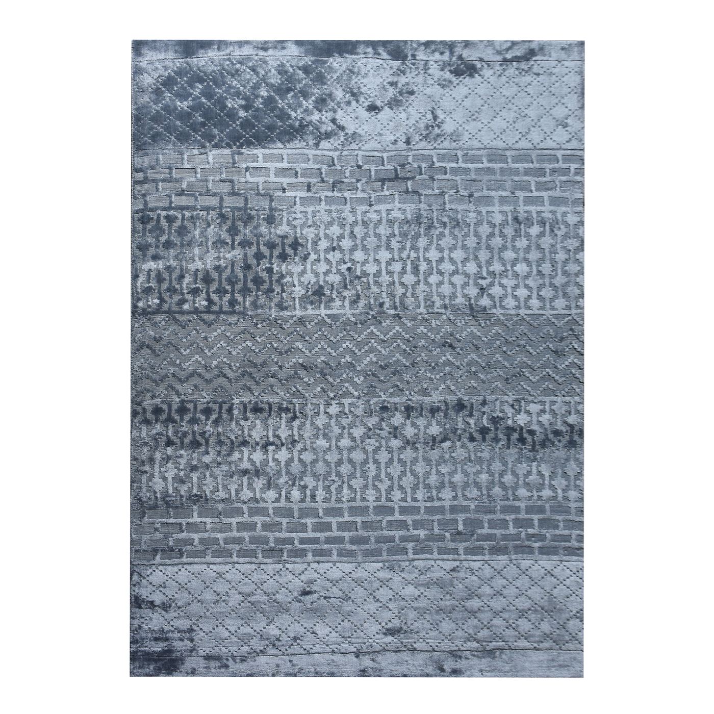 Area Rug, Bedroom Rug, Living Room Rug, Living Area Rug, Indian Rug, Office Carpet, Office Rug, Shop Rug Online, Viscose, Grey, Hand woven, Cut And Loop, Textured