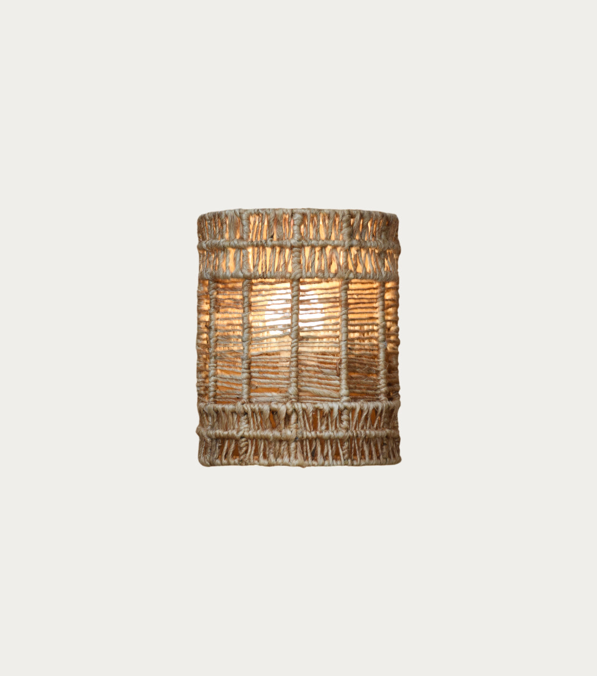 BENAYA WALL MOUNT LAMP - NATURAL - HAND MADE - JUTE