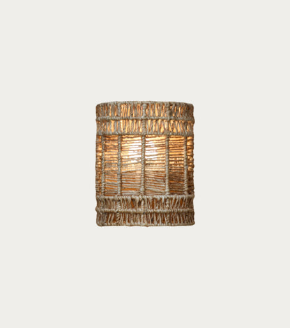 BENAYA WALL MOUNT LAMP - NATURAL - HAND MADE - JUTE
