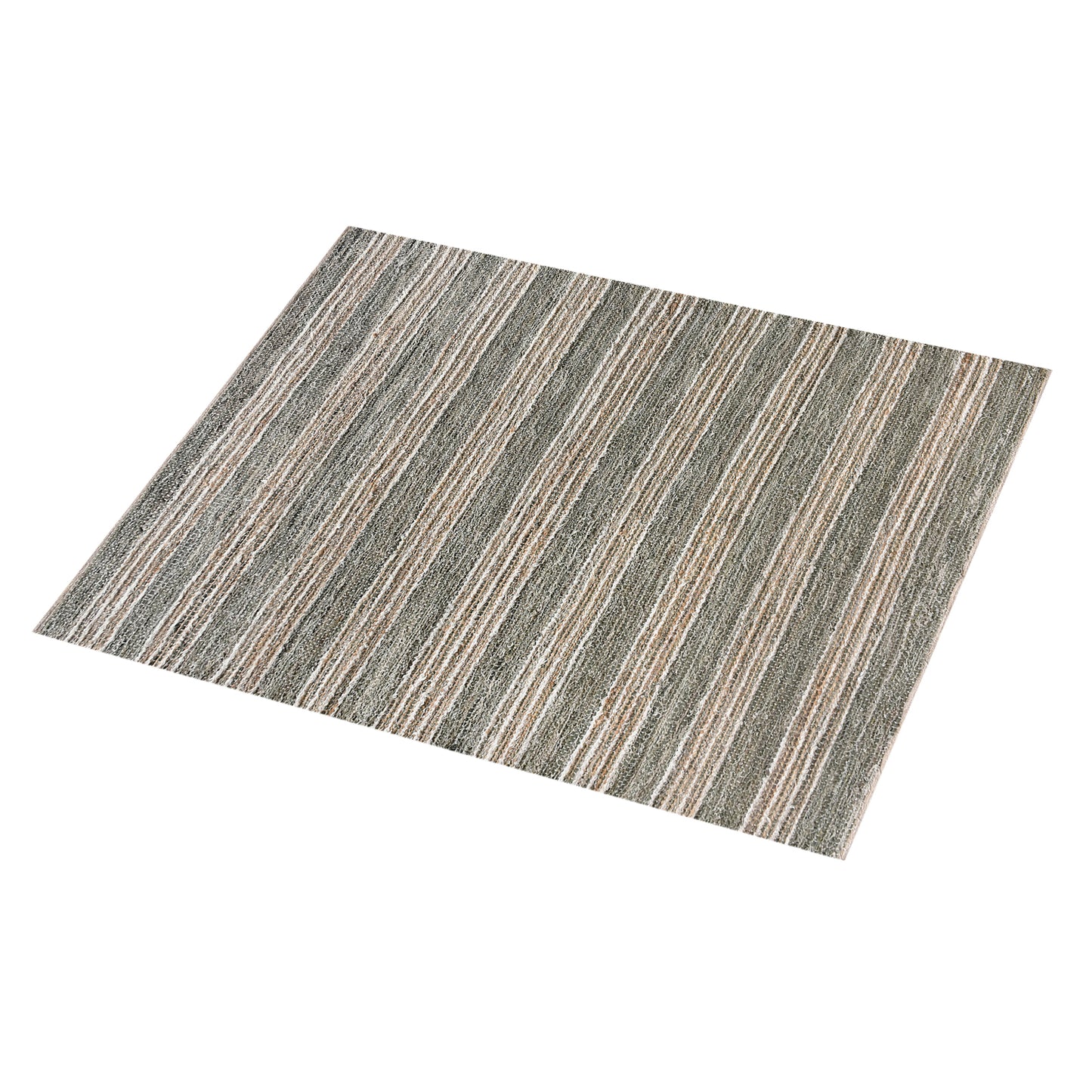 BENTO RUG - NATURAL/BEIGE - DENIM/COTTON SALVAGE