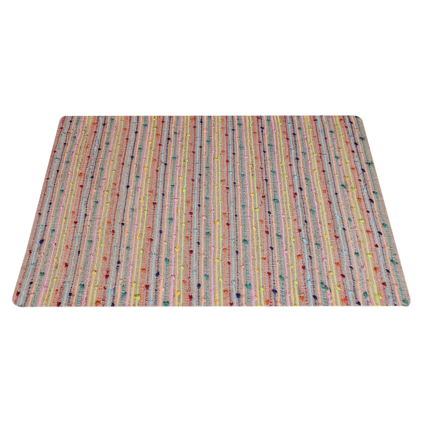 BERRIES RUG - JUTE/ RECYCLED FABRIC