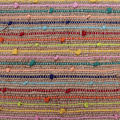 BERRIES RUG - JUTE/ RECYCLED FABRIC