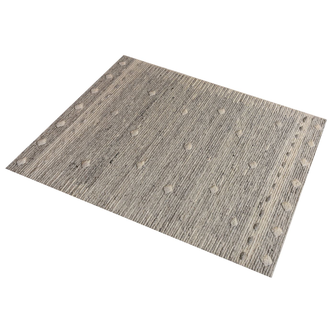 Area Rug, Bedroom Rug, Living Room Rug, Living Area Rug, Indian Rug, Office Carpet, Office Rug, Shop Rug Online, Wool, Grey, Natural White, Punja, Cut And Loop, abstract 