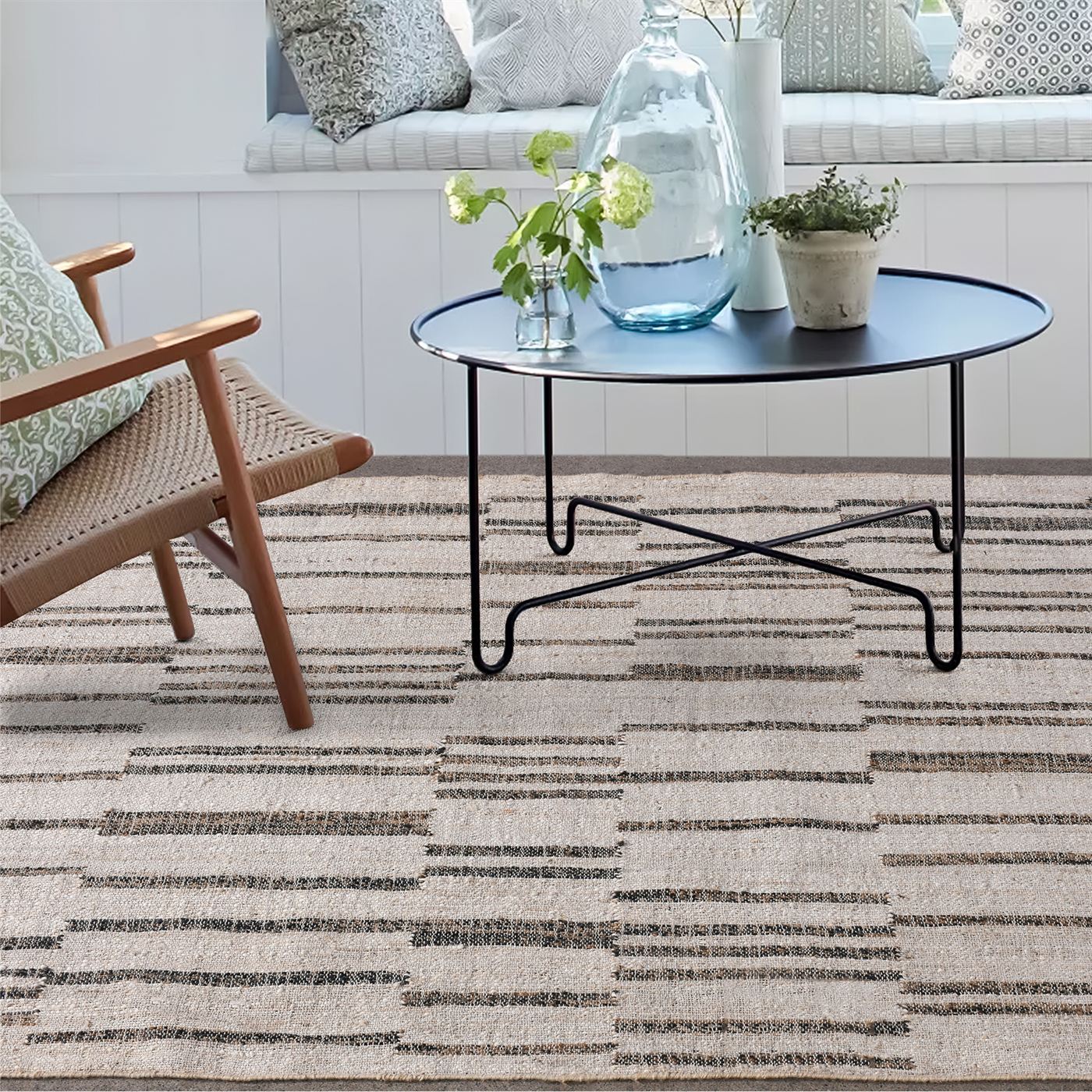 Area Rug, Bedroom Rug, Living Room Rug, Living Area Rug, Indian Rug, Office Carpet, Office Rug, Shop Rug Online, Jute, Natural White, Natural, Punja, Flat Weave, abstract 