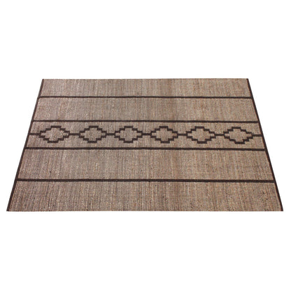Area Rug, Bedroom Rug, Living Room Rug, Living Area Rug, Indian Rug, Office Carpet, Office Rug, Shop Rug Online, Jute, Cotton, Natural, Brown, Pitloom, Flat Weave, subtle 