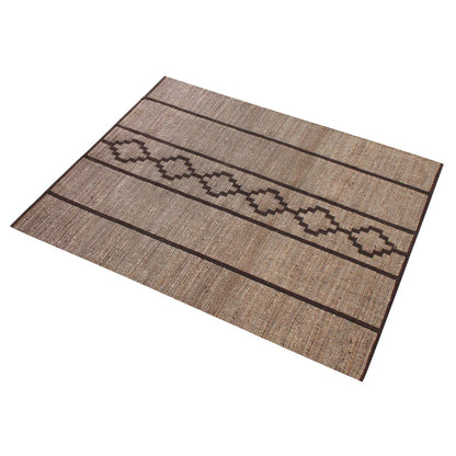 Area Rug, Bedroom Rug, Living Room Rug, Living Area Rug, Indian Rug, Office Carpet, Office Rug, Shop Rug Online, Jute, Cotton, Natural, Brown, Pitloom, Flat Weave, subtle 