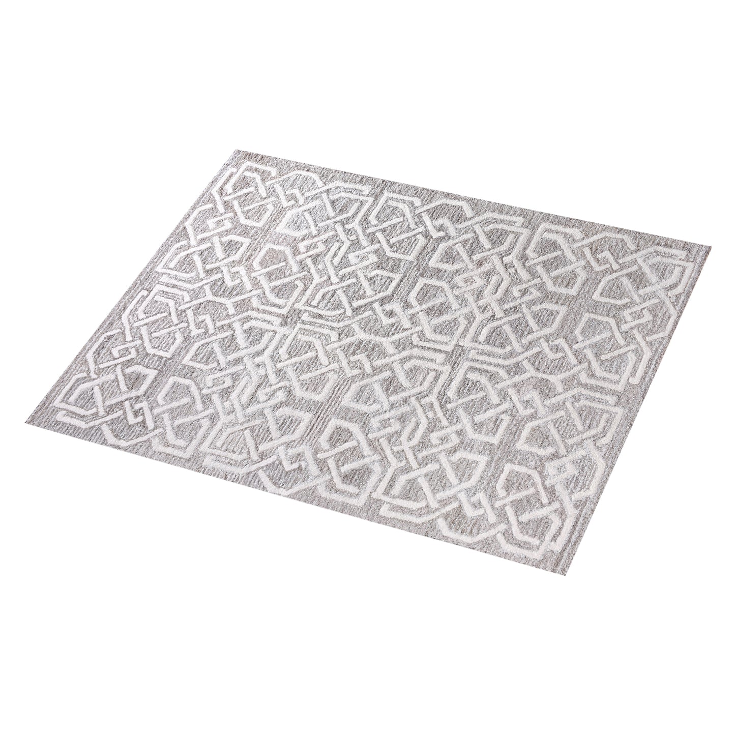 BOTNER-II RUG - BEIGE/IVORY - HAND TUFTED - DENIM/WOOL