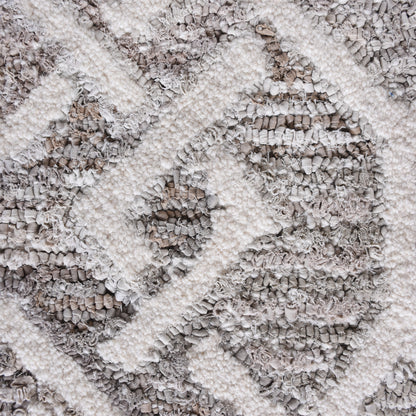 BOTNER-II RUG - BEIGE/IVORY - HAND TUFTED - DENIM/WOOL