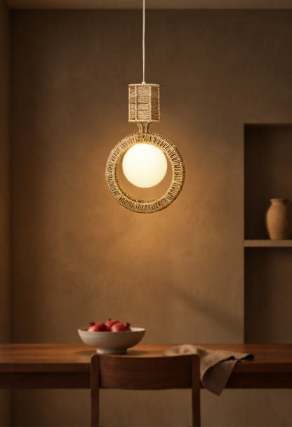 BRENA LAMP - NATURAL - HAND MADE - JUTE