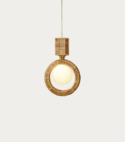 BRENA LAMP - NATURAL - HAND MADE - JUTE
