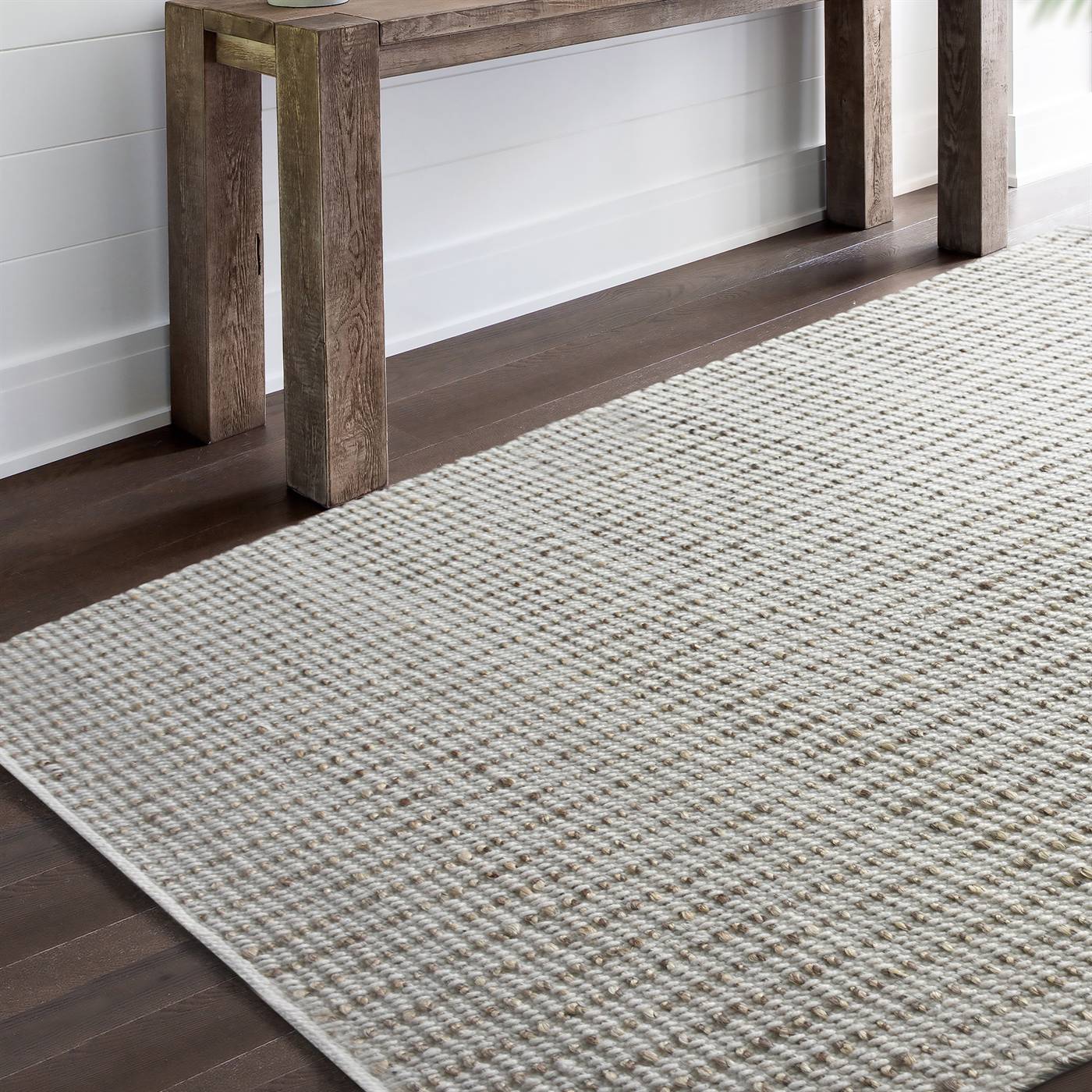 Area Rug, Bedroom Rug, Living Room Rug, Living Area Rug, Indian Rug, Office Carpet, Office Rug, Shop Rug Online, Natural, Natural White , Jute, Wool , Hand Woven , Pitloom, Flat Weave, Textured 