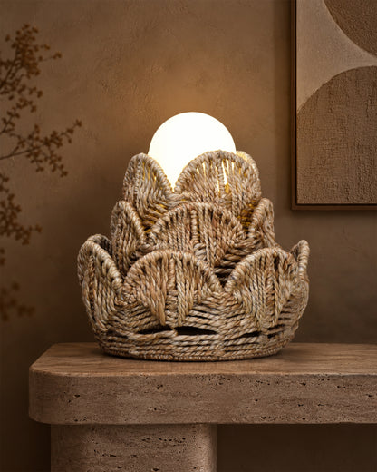BRERA LAMP - NATURAL - HAND MADE - JUTE