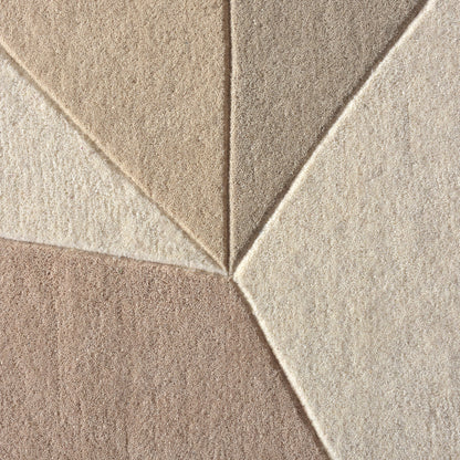 BULEN RUG - IVORY/BEIGE - HAND TUFTED - WOOL