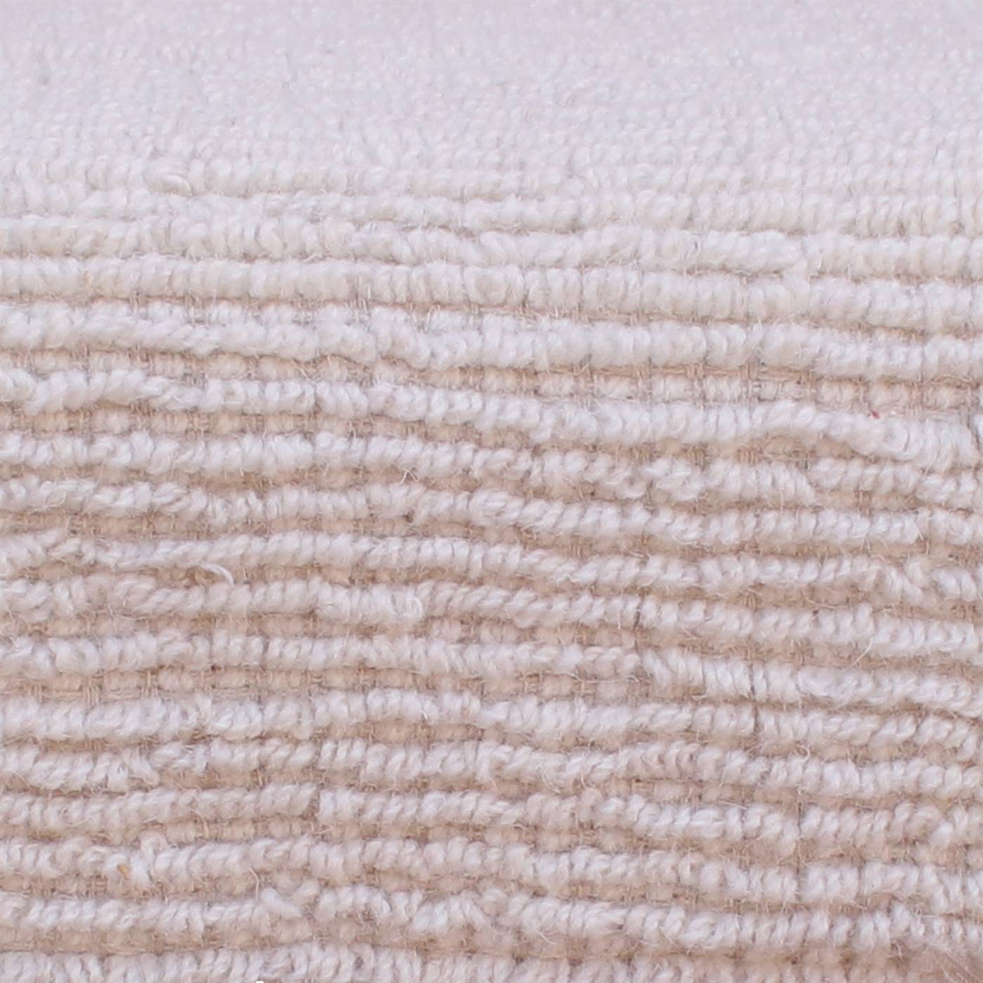 Burliegh Bench, 80x30x40 cm, Natural White, Wool, Hand Woven, Handwoven, All Loop