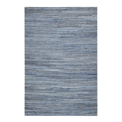 Area Rug, Bedroom Rug, Living Room Rug, Living Area Rug, Indian Rug, Office Carpet, Office Rug, Shop Rug Online, Recycled Denim Fabric, Hemp, Natural Blue, Pitloom, Flat Weave, Plain
