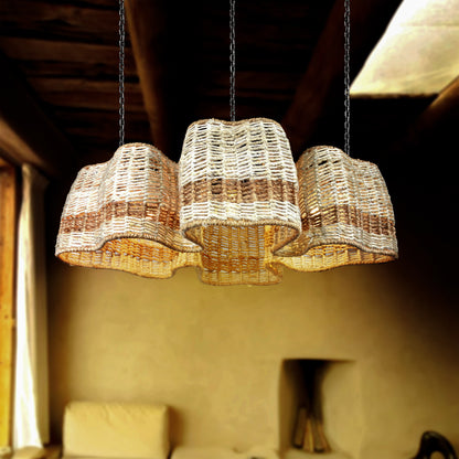 CAJAMAR LAMP - IVORY/NATURAL - HAND MADE - JUTE