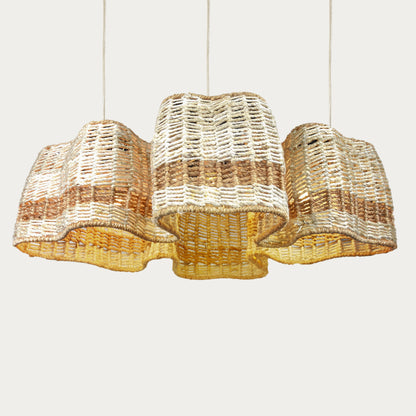 CAJAMAR LAMP - IVORY/NATURAL - HAND MADE - JUTE
