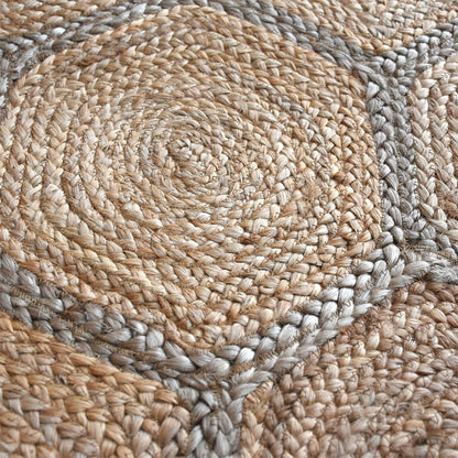 Area Rug, Bedroom Rug, Living Room Rug, Living Area Rug, Indian Rug, Office Carpet, Office Rug, Shop Rug Online, Hemp, Brown, Grey, Hm Stitching, Flat Weave, Braided