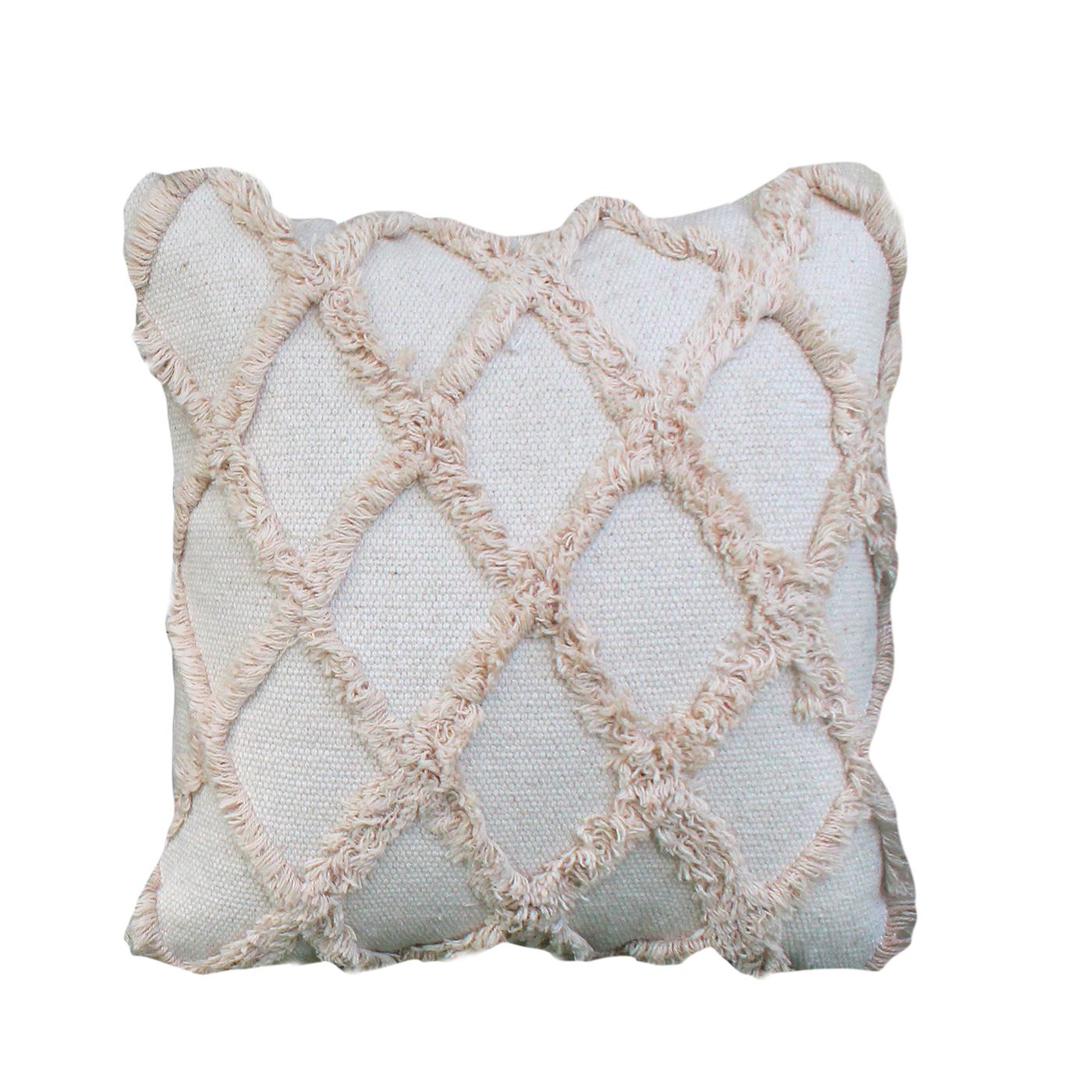 Cambrian Pillow, Cotton, Beige, Bm Sn, All Cut 