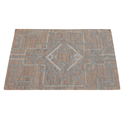 Area Rug, Bedroom Rug, Living Room Rug, Living Area Rug, Indian Rug, Office Carpet, Office Rug, Shop Rug Online, Hemp, Wool, Natural, Grey, Punja, Flat Weave, geometric 