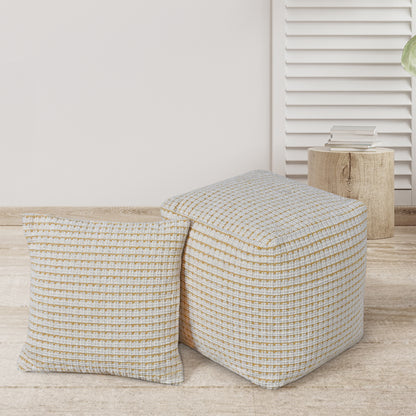 CAMILLE POUF - WOOL