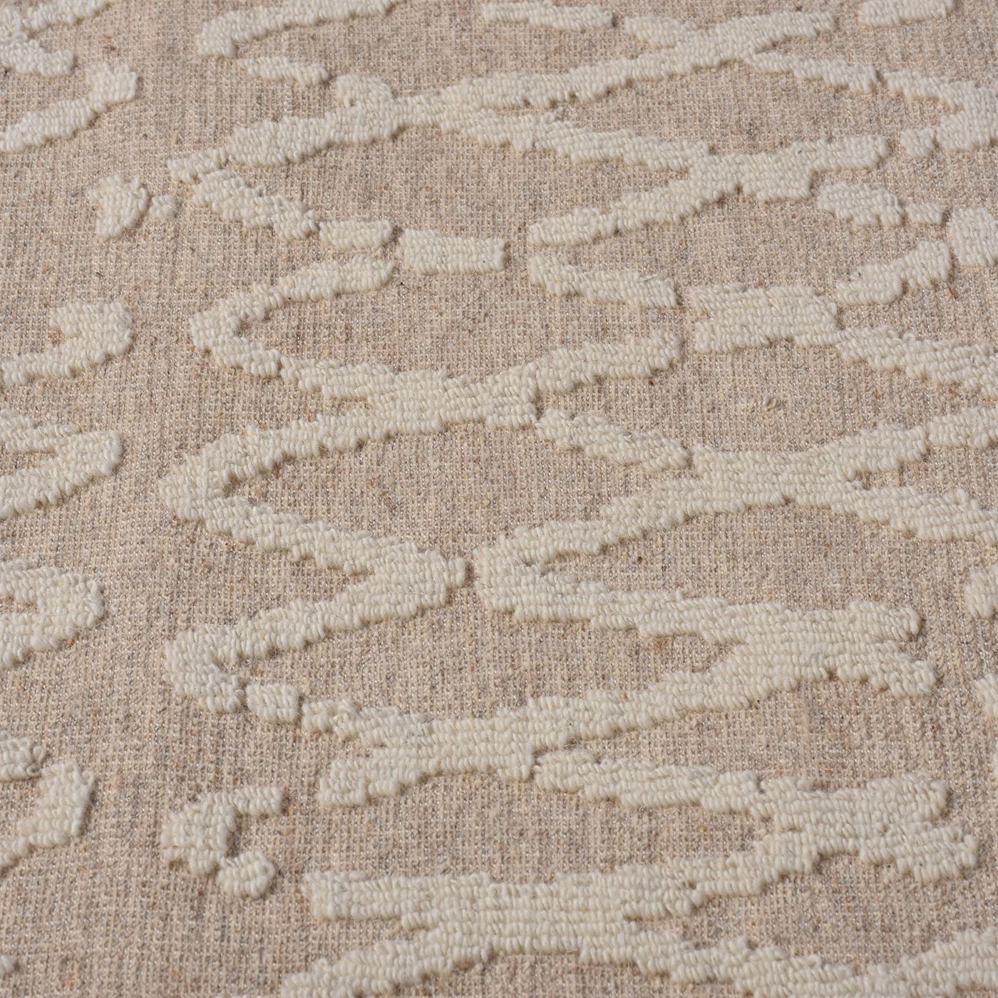 Area Rug, Bedroom Rug, Living Room Rug, Living Area Rug, Indian Rug, Office Carpet, Office Rug, Shop Rug Online, Beige, Natural White, Wool, Circular Knitting, Circular Knitting, All Loop, Texture