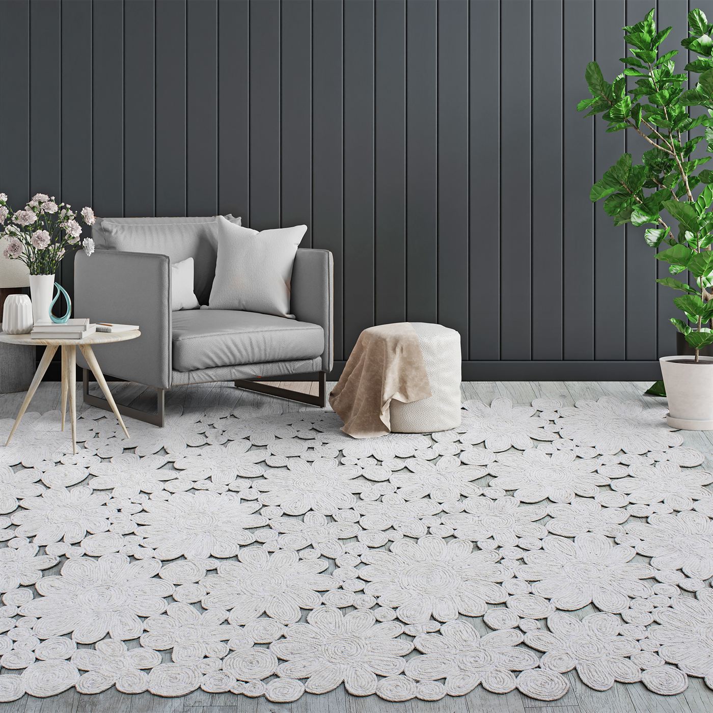 Area Rug, Bedroom Rug, Living Room Rug, Living Area Rug, Indian Rug, Office Carpet, Office Rug, Shop Rug Online, Wool, Natural White, Hm Stitching, Flat Weave, Textured