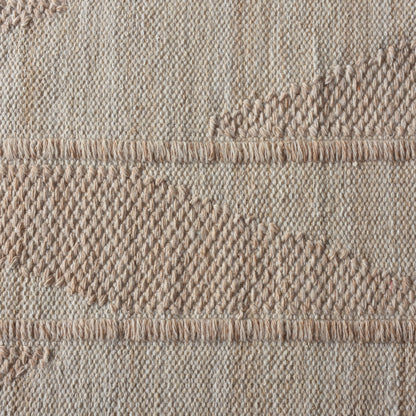 CASNER RUG - BEIGE - HANDWOVEN - PET