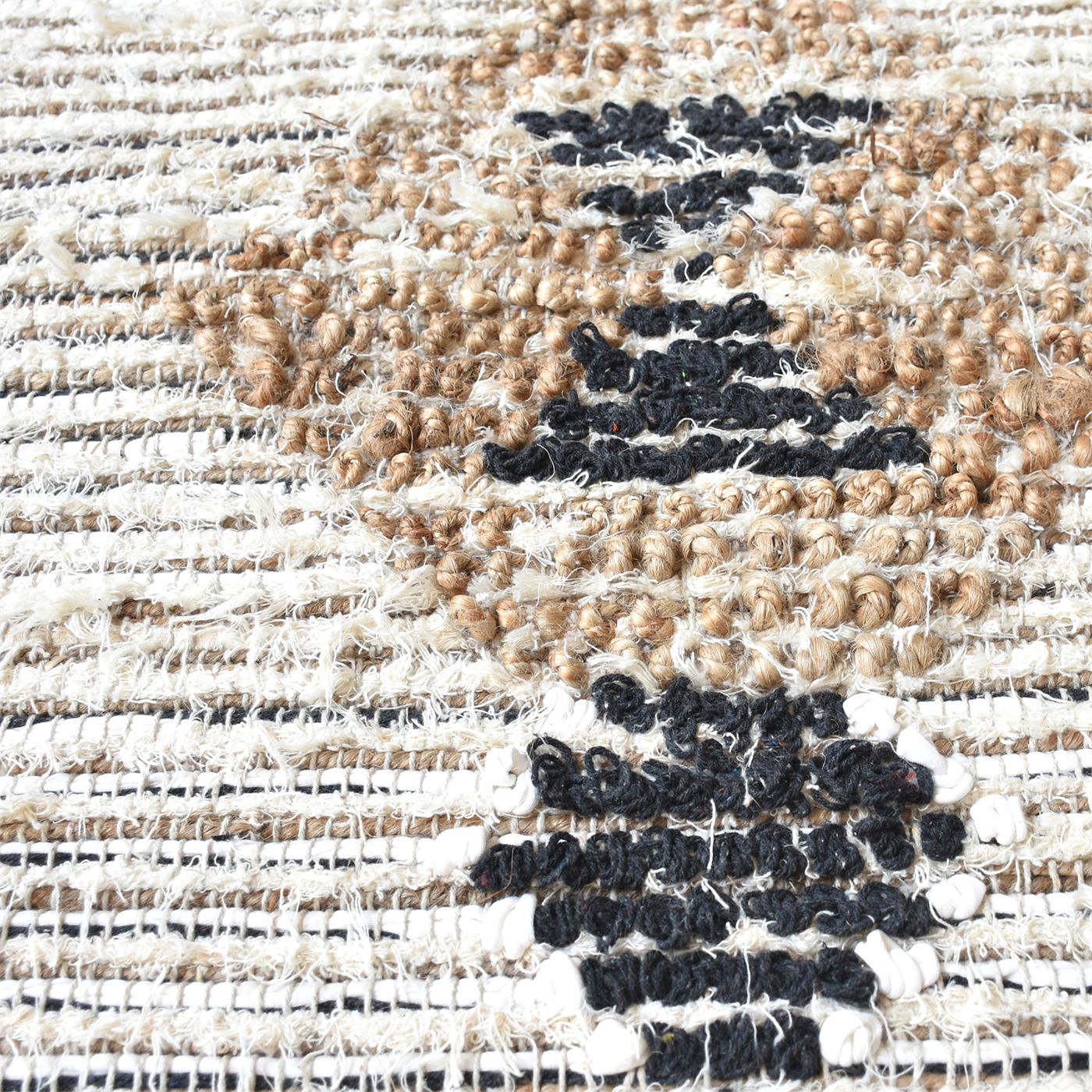 Area Rug, Bedroom Rug, Living Room Rug, Living Area Rug, Indian Rug, Office Carpet, Office Rug, Shop Rug Online, Recycled Cotton, Hemp, Natural, Natural White, Pitloom, All Loop, Geometrical