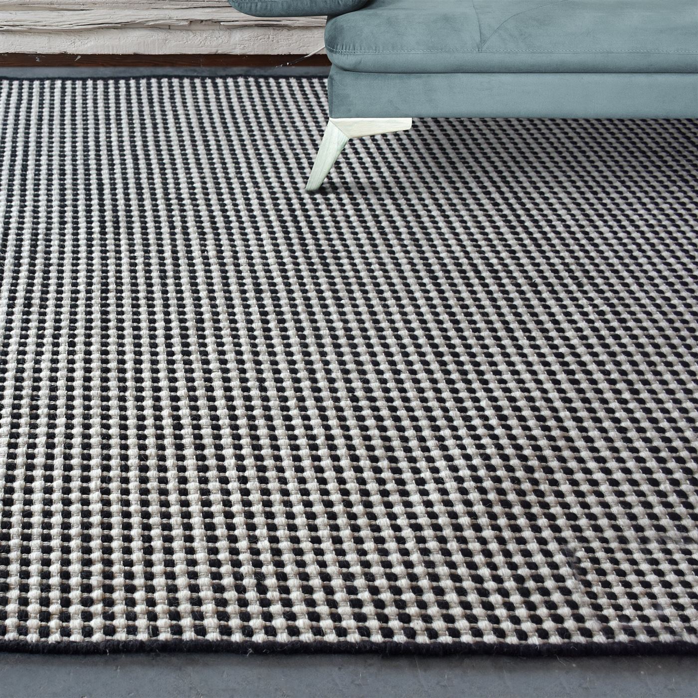 Area Rug, Bedroom Rug, Living Room Rug, Living Area Rug, Indian Rug, Office Carpet, Office Rug, Shop Rug Online, Wool, Natural White, Charcoal, Punja, Flat Weave, contemporary