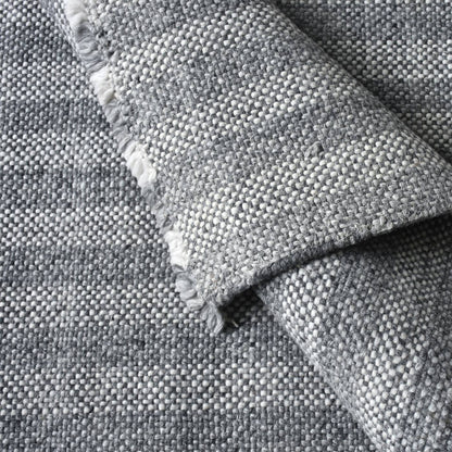 Area Rug, Bedroom Rug, Living Room Rug, Living Area Rug, Indian Rug, Office Carpet, Office Rug, Shop Rug Online, Charcoal, Pet, Hand Woven , Pitloom, Flat Weave, Versatile 