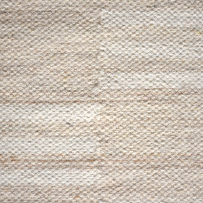 CHEREMSHAN RUG - IVORY - HANDWOVEN - WOOL