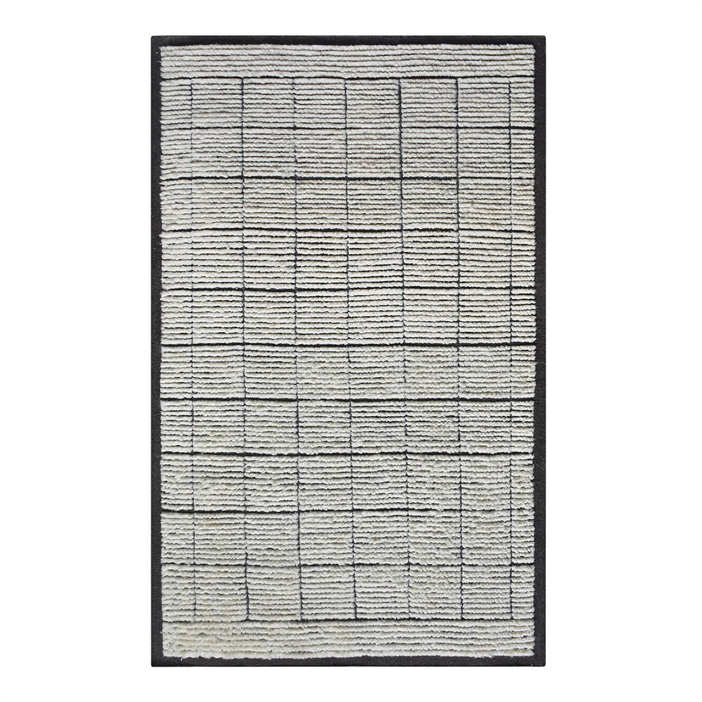 Area Rug, Bedroom Rug, Living Room Rug, Living Area Rug, Indian Rug, Office Carpet, Office Rug, Shop Rug Online, Charcoal, Natural White , Nz Wool , Hand Knotted , Handknotted, All Cut, Intricate 