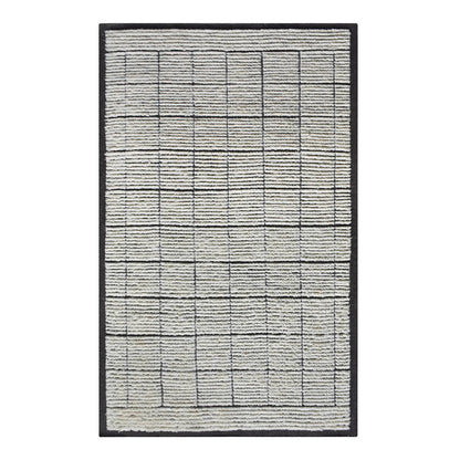 Area Rug, Bedroom Rug, Living Room Rug, Living Area Rug, Indian Rug, Office Carpet, Office Rug, Shop Rug Online, Charcoal, Natural White , Nz Wool , Hand Knotted , Handknotted, All Cut, Intricate 