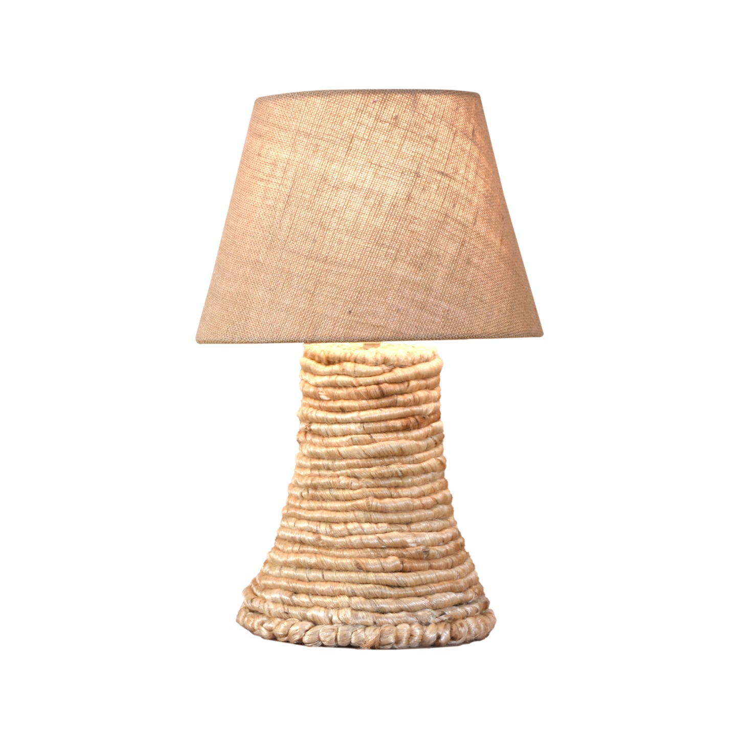 CLIVIA TABLE LAMP - NATURAL - HAND MADE - JUTE