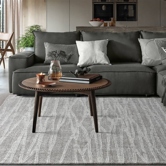 Area Rug, Bedroom Rug, Living Room Rug, Living Area Rug, Indian Rug, Office Carpet, Office Rug, Shop Rug Online, Beige, Natural White, Wool, Hand Woven, Over Tufted, Handwoven, All Loop, Textured 