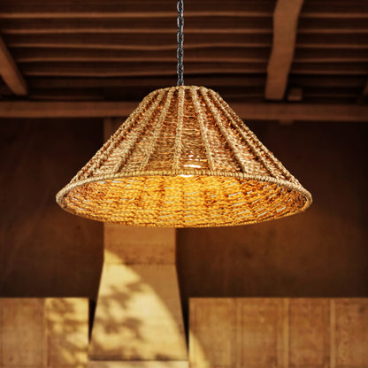 CONCHAS LAMP - NATURAL - HAND MADE - JUTE