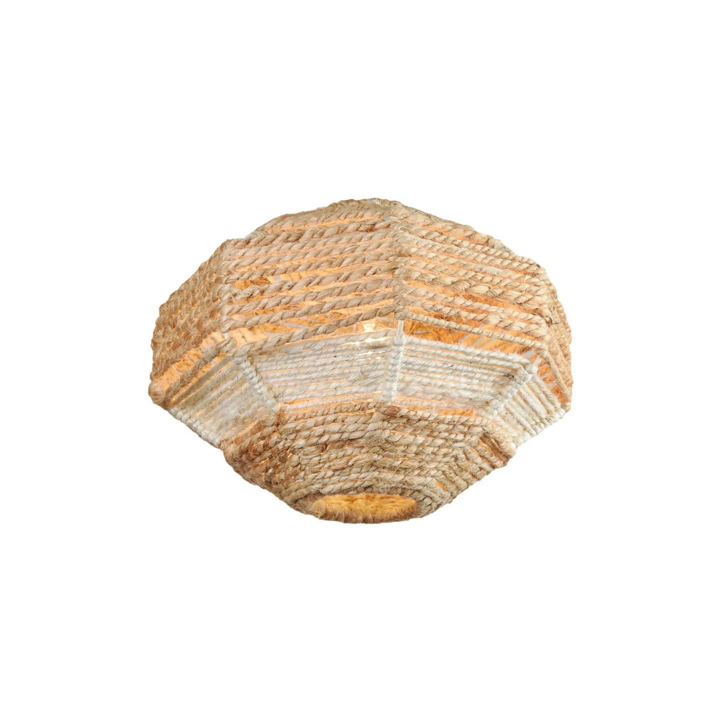 CONRACH LAMP - NATURAL/IVORY - HAND MADE - JUTE